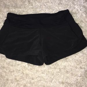 Lululemon running shorts.
